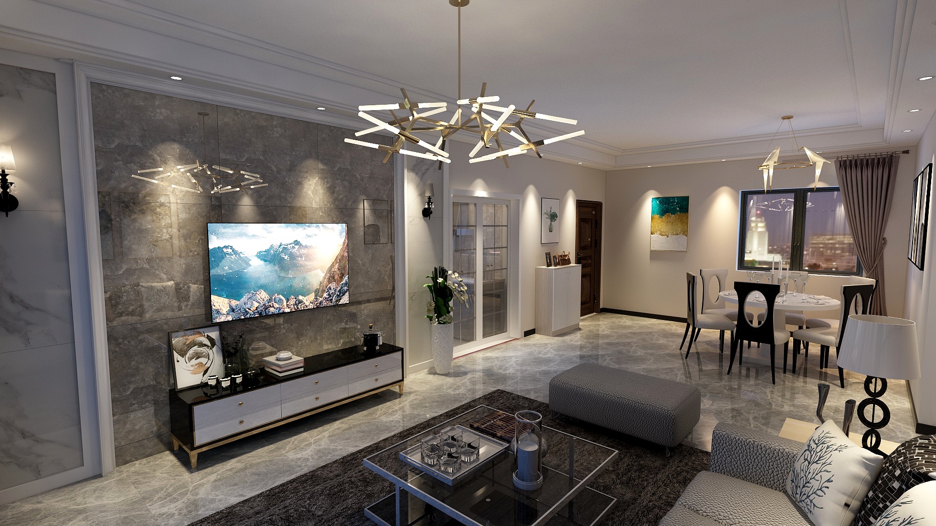 设计师梁总监-东湖城10栋1602-装修设计方案