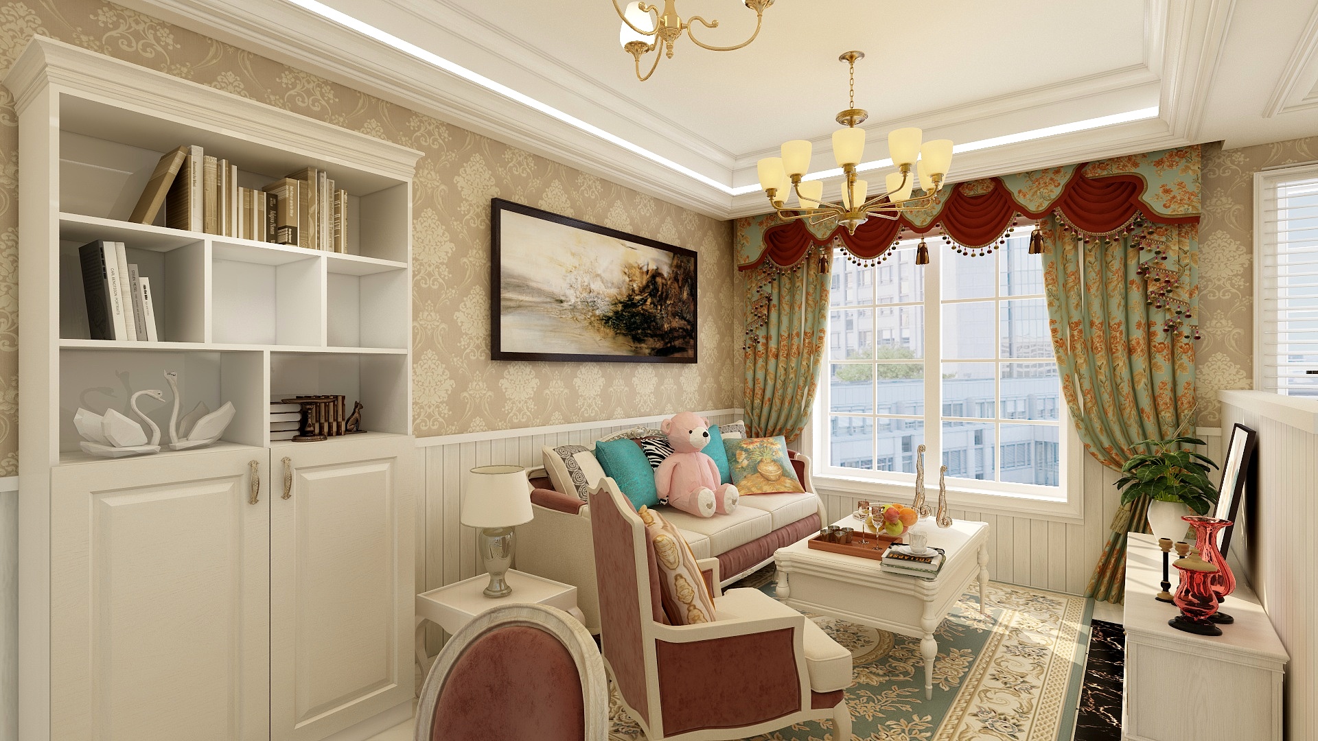 王金江-红色心情-装修设计方案