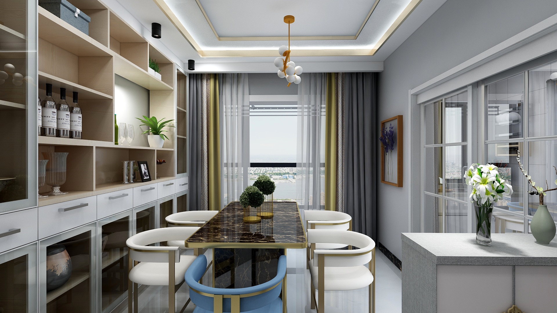 河南亿创装饰有限公司-芸鼎鑫城2号楼22西户-装修设计方案