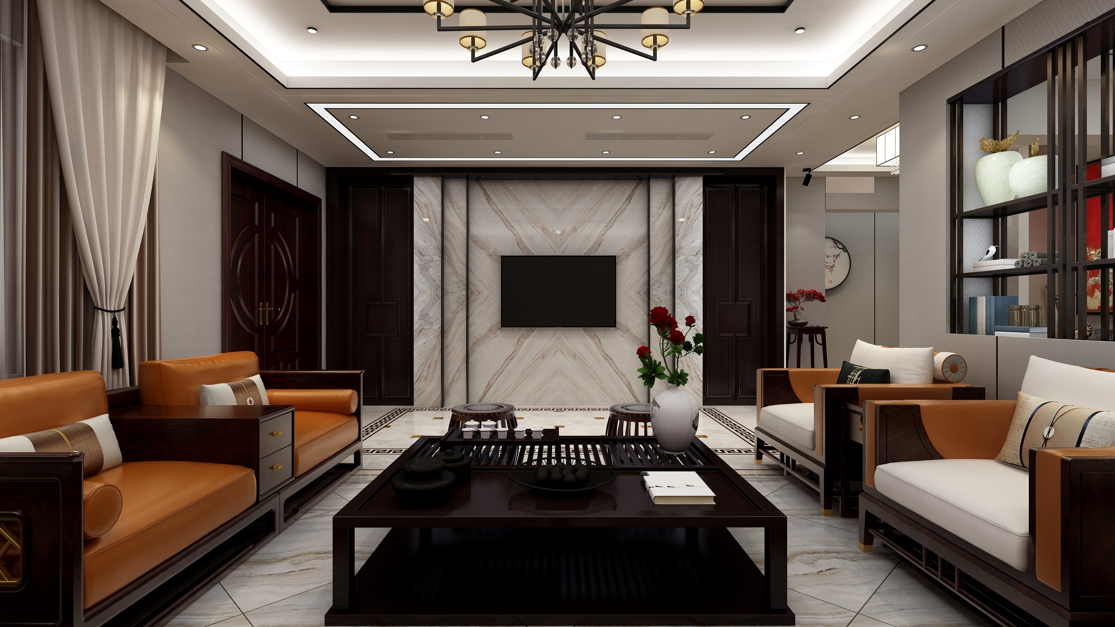 夏蒙-《和韵》装修效果图