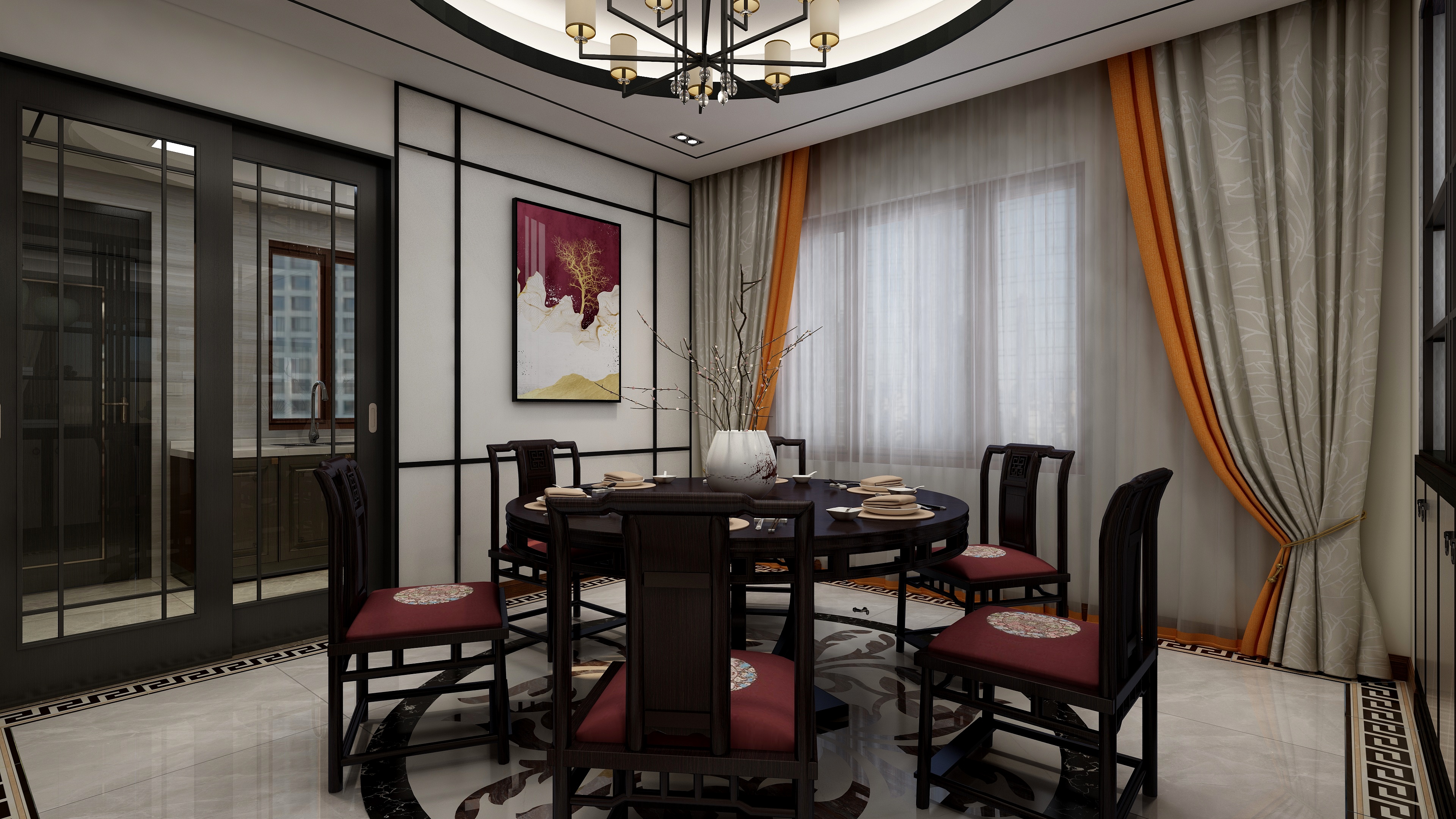 夏蒙-《和韵》装修效果图