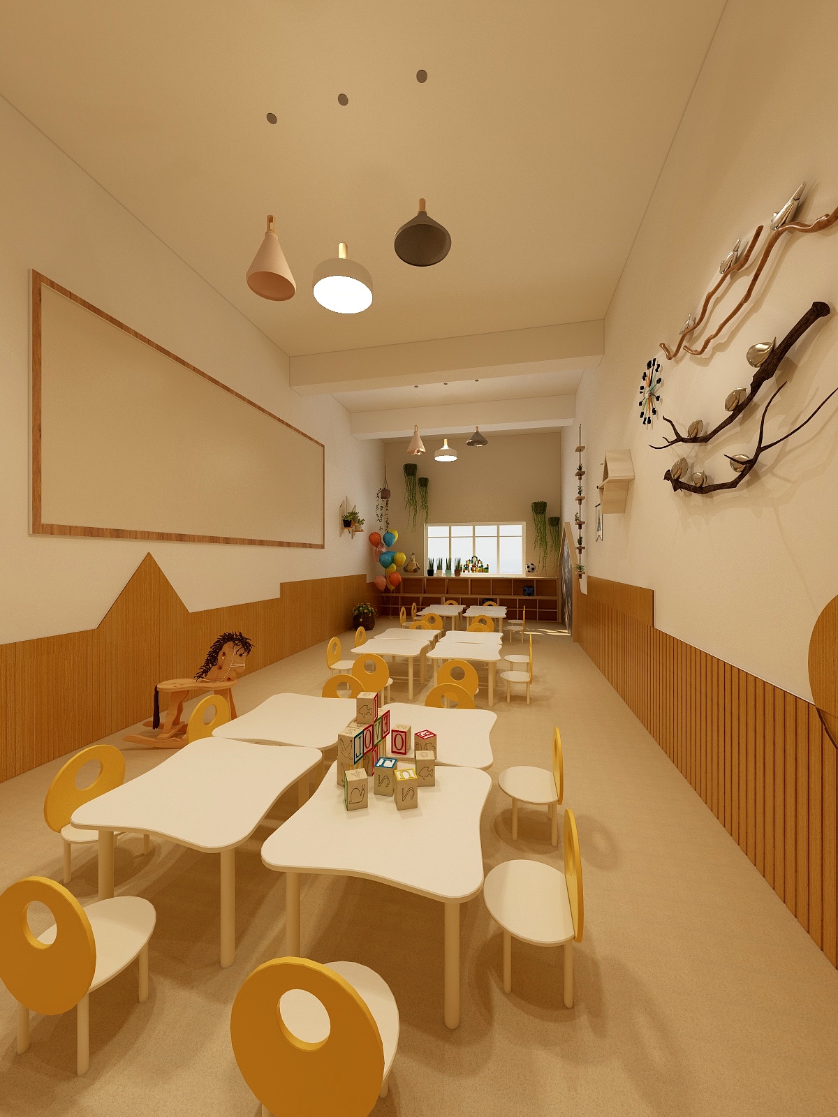遵义设计师王婷-1_幼儿园_recover(3)-装修设计方案