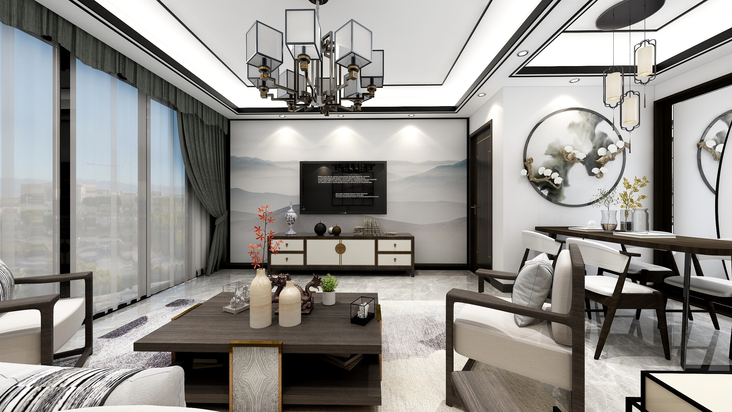 蔡诗艺-.新中式-装修设计方案