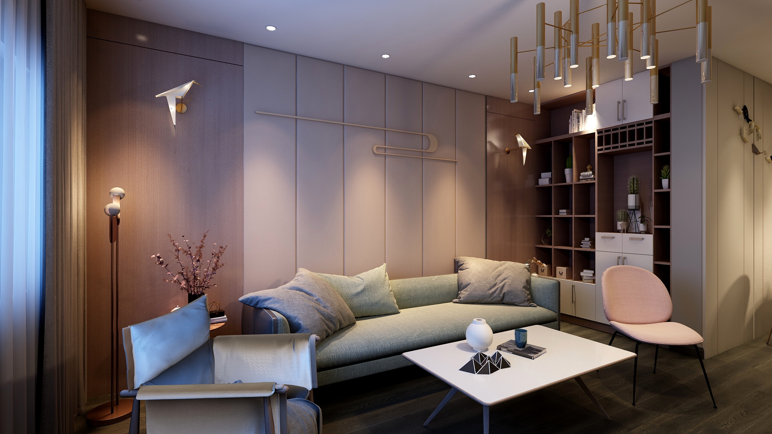 wuzimo-北大新城4221118.00㎡d户型2室2厅1卫1厨-装修设计方案