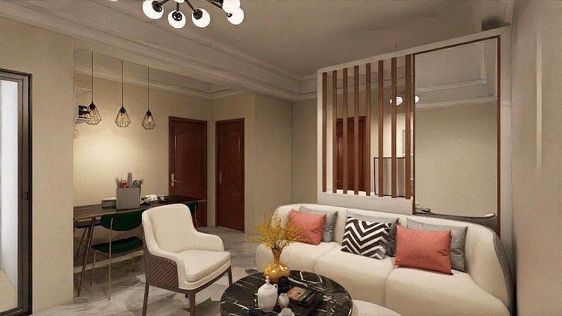 掌墨狮-新城东方丽园罗姐雅居 7栋231-装修设计方案