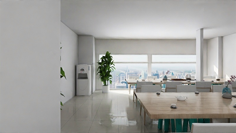 拓者装饰一轩-正大国际办公室-装修设计方案