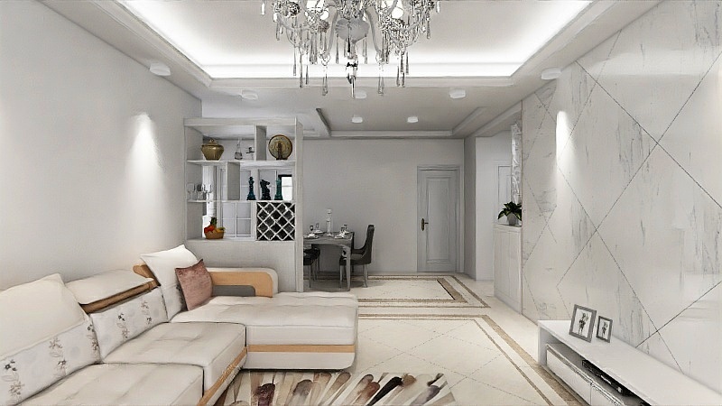 佰鑫家装饰-中央首府6栋2303-装修设计方案