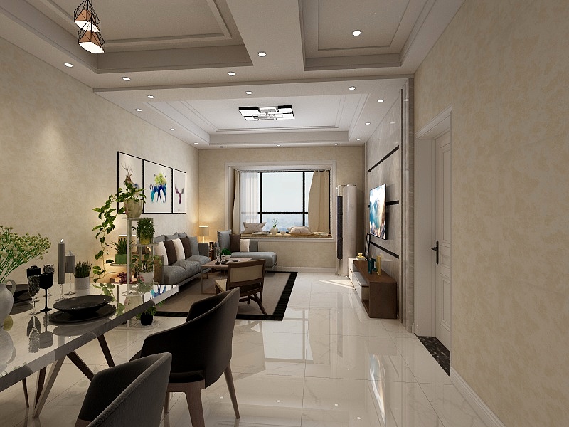 江苏恒大装饰张振兴-现代城北苑11-2-5南-装修设计方案