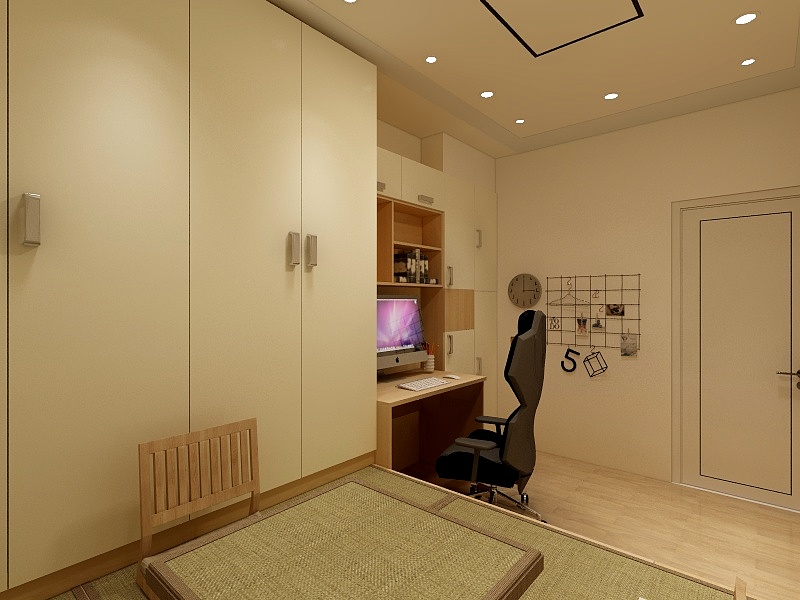 吉林海威定制-公司榻榻米样柜-装修设计方案