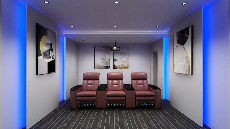 Nveryou-现代简约影音室-装修设计方案