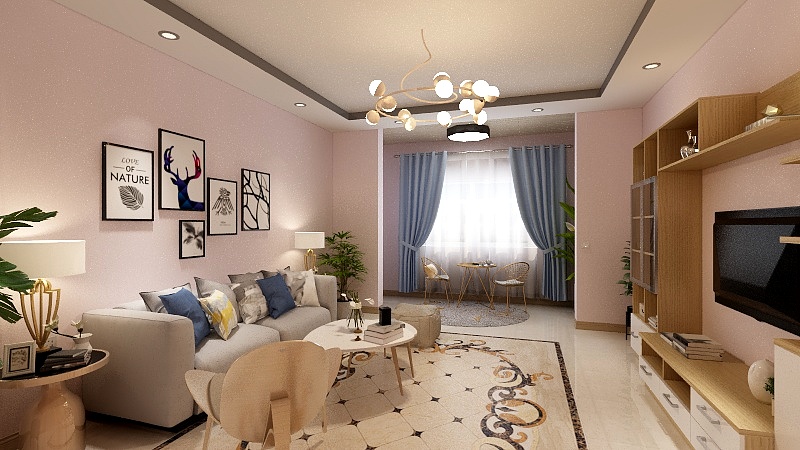 岩鹰-居住空间地面(1)-装修设计方案