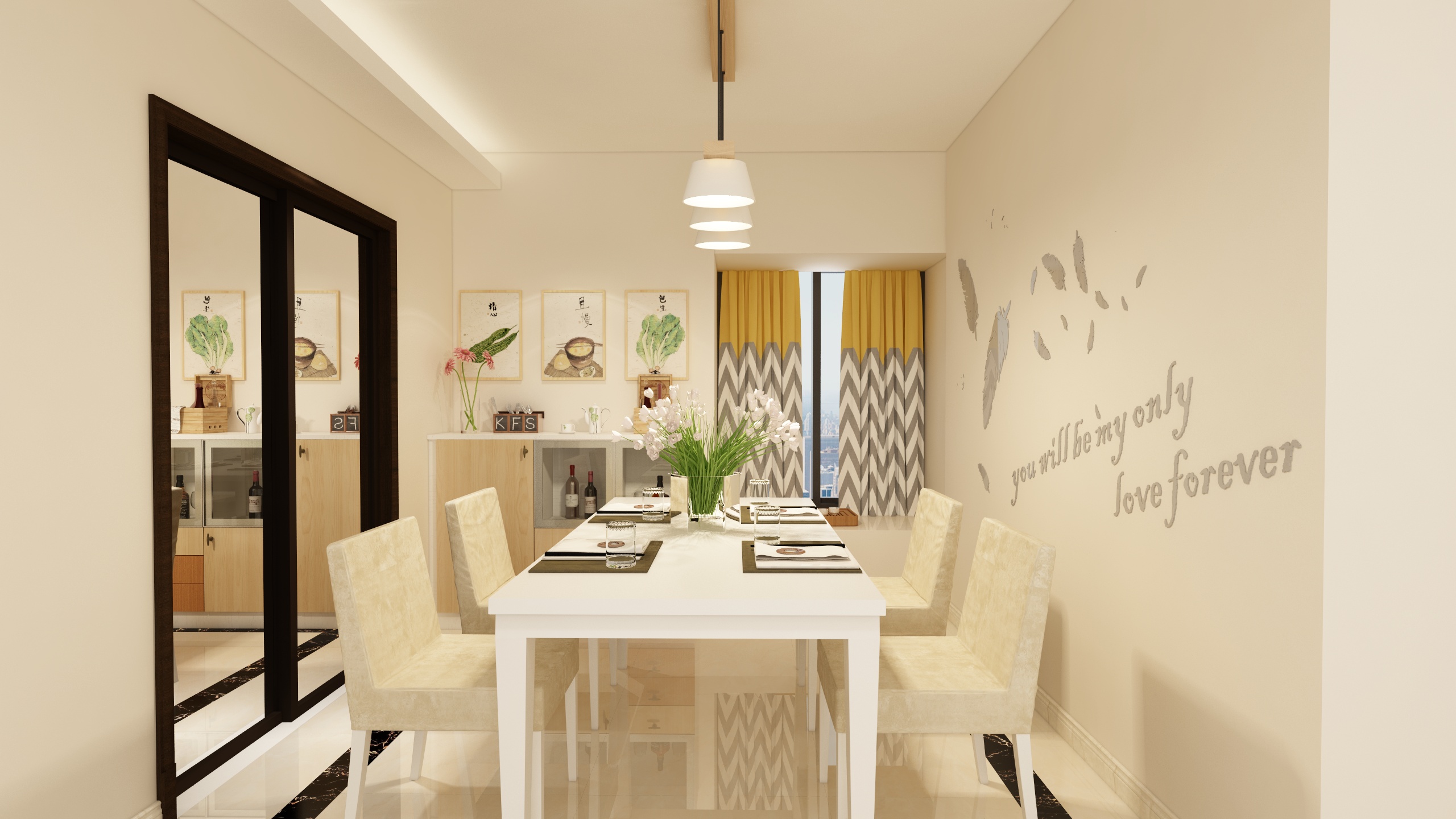 德堡丽全屋定制设计师小周-南沙保利城06户型-装修设计方案