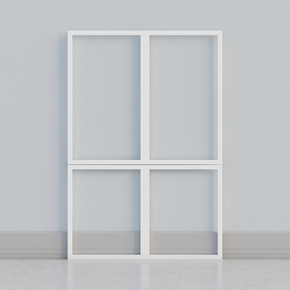 窗子2扇3D模型