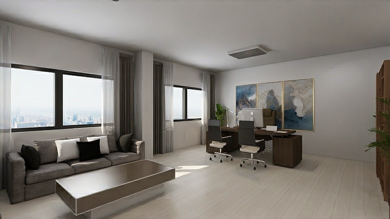 余鱼渔歌-总部经济园502-5032-装修设计方案