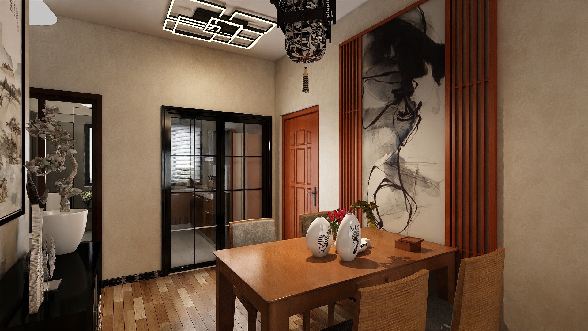 菲菲love1-故里---新中式-装修设计方案