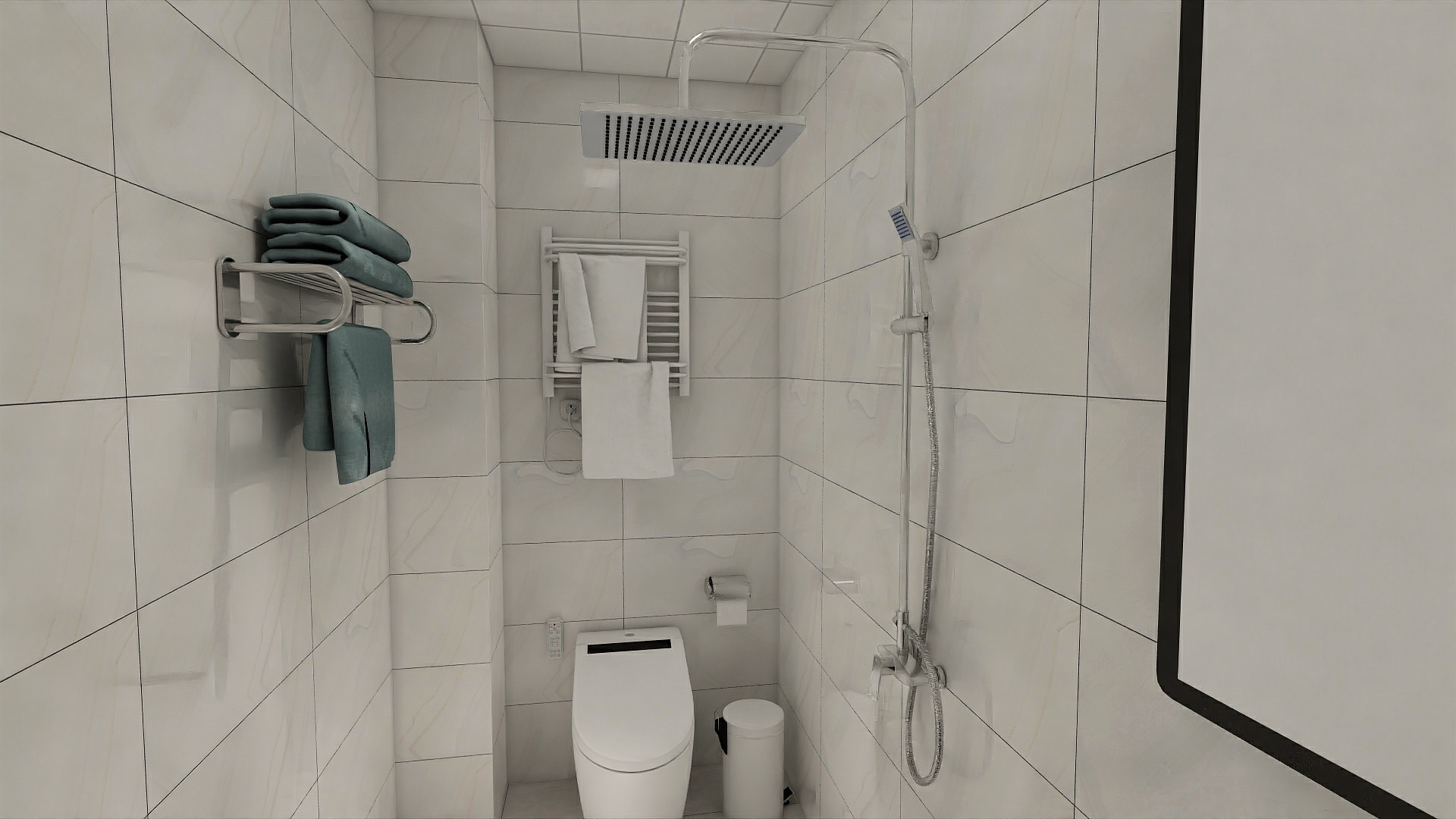 室内设计师柴翔宇-御景维纳斯灰寒江雪电视墙-装修设计方案