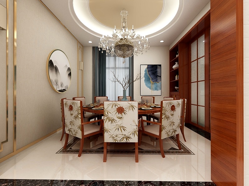 九月风尚空间设计-华苑小区李姐一楼-装修设计方案