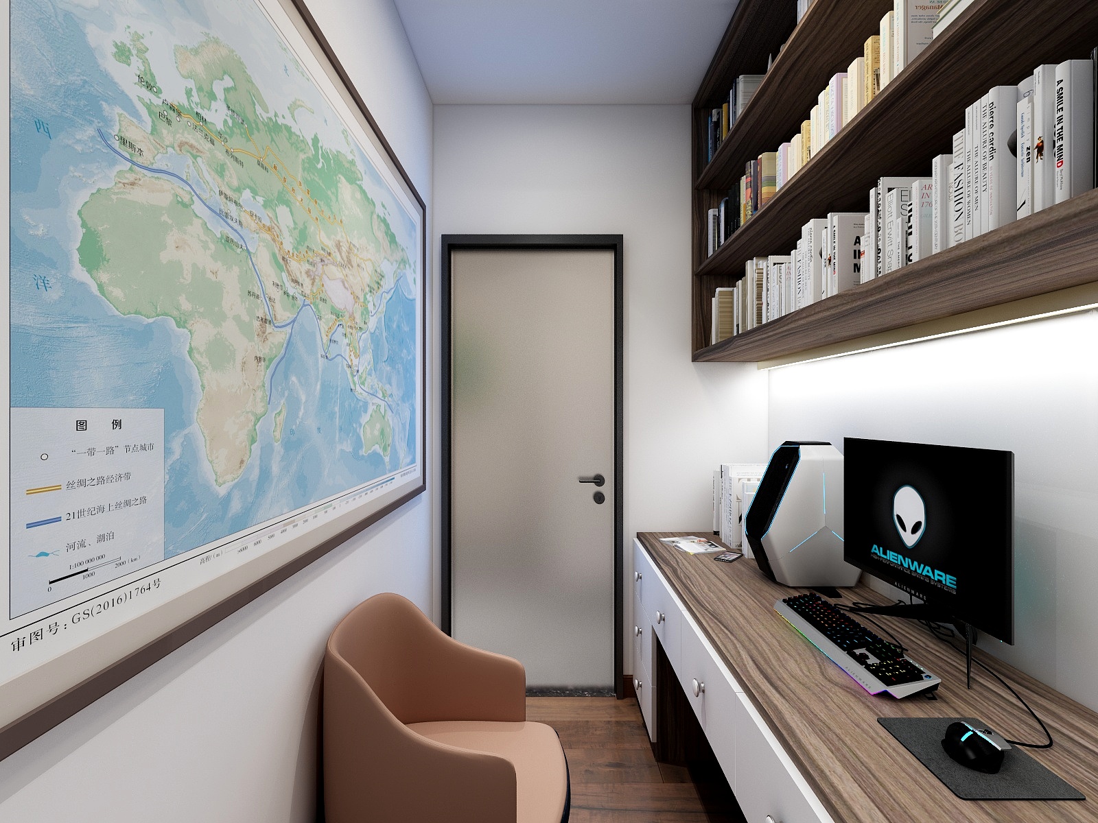 刘安明-港式复式装修效果图