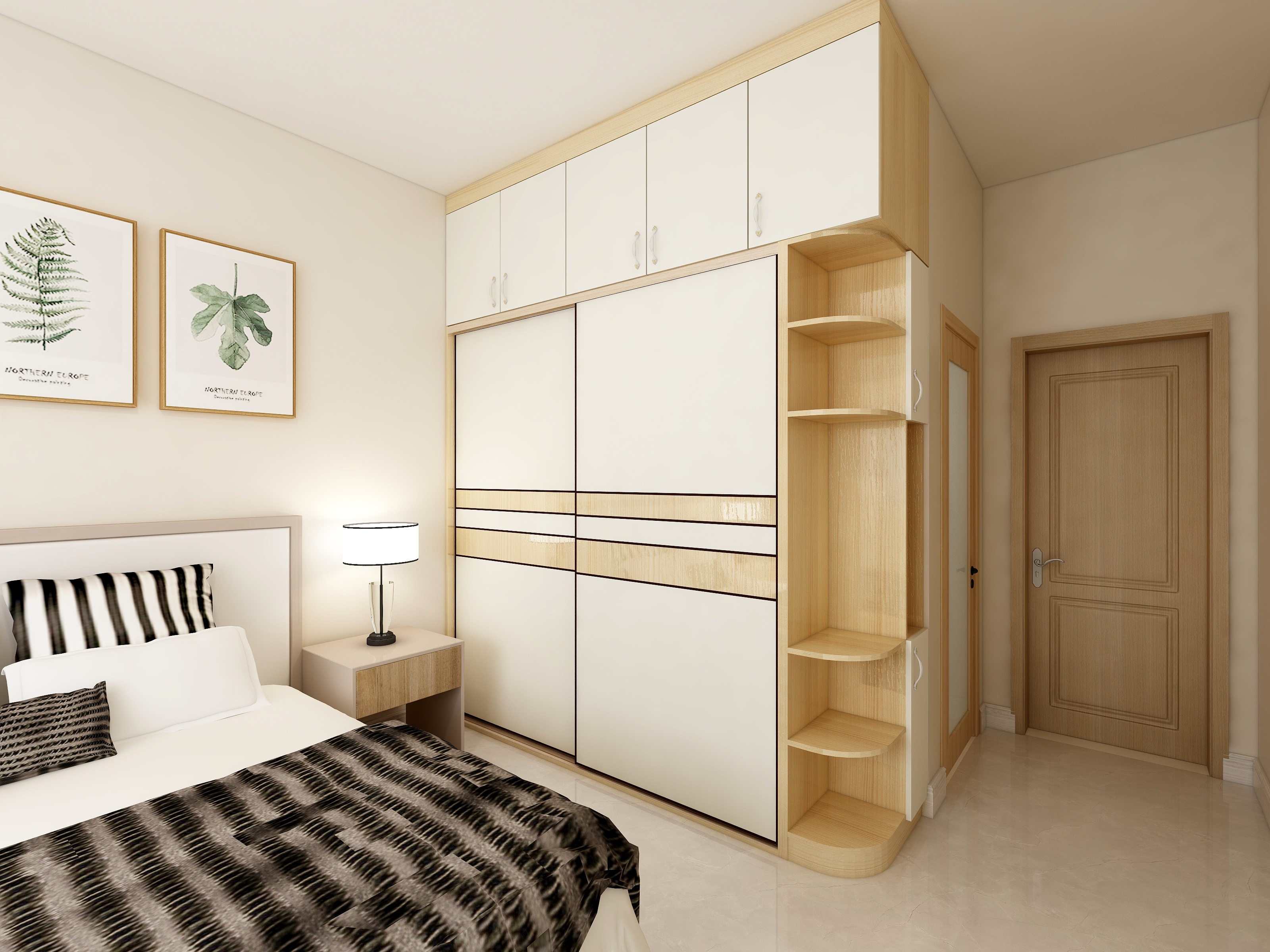 坏笑欧诺个-主卧-装修设计方案