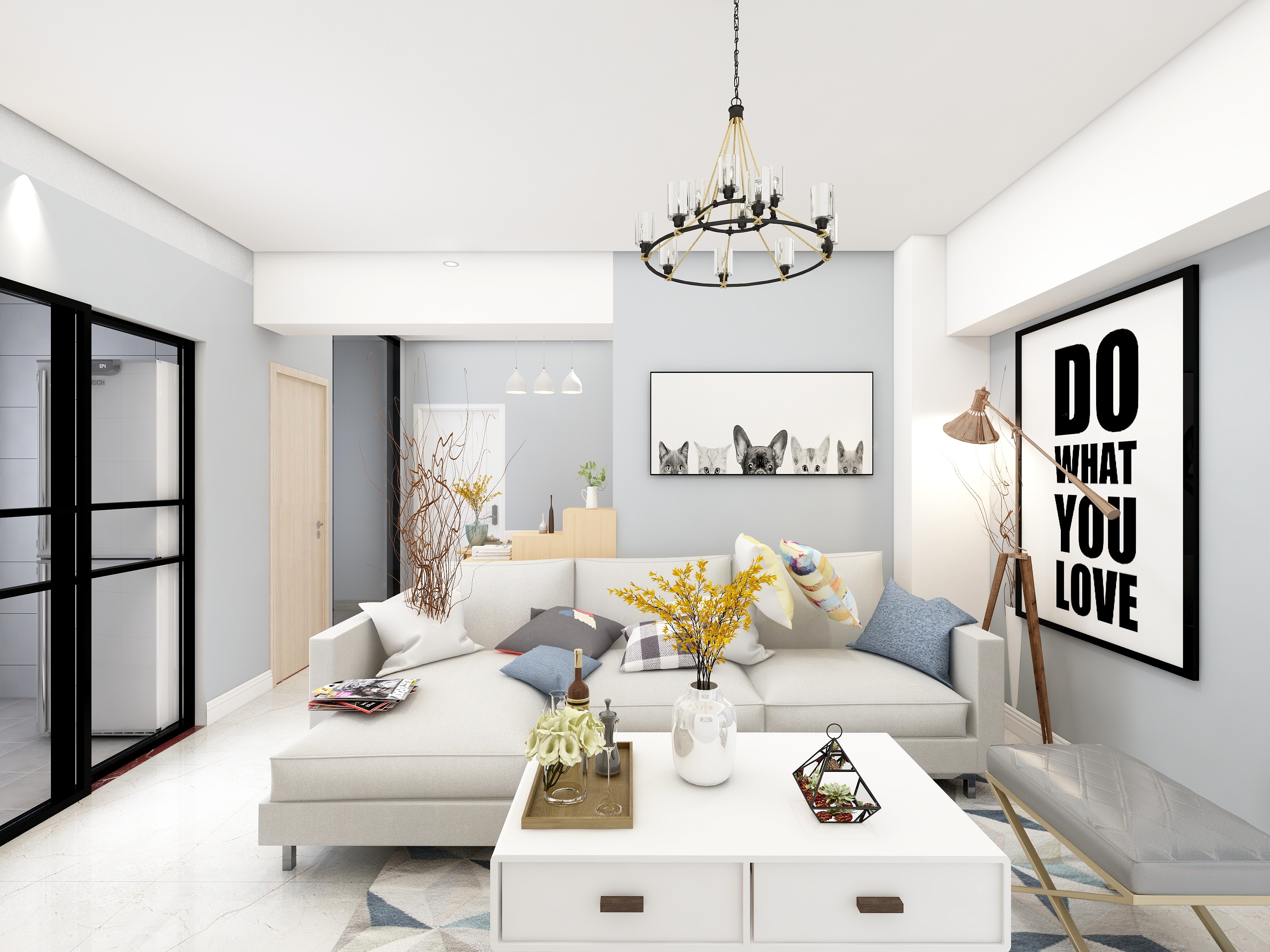 彭奎-龙城花园龙华阁-装修设计方案