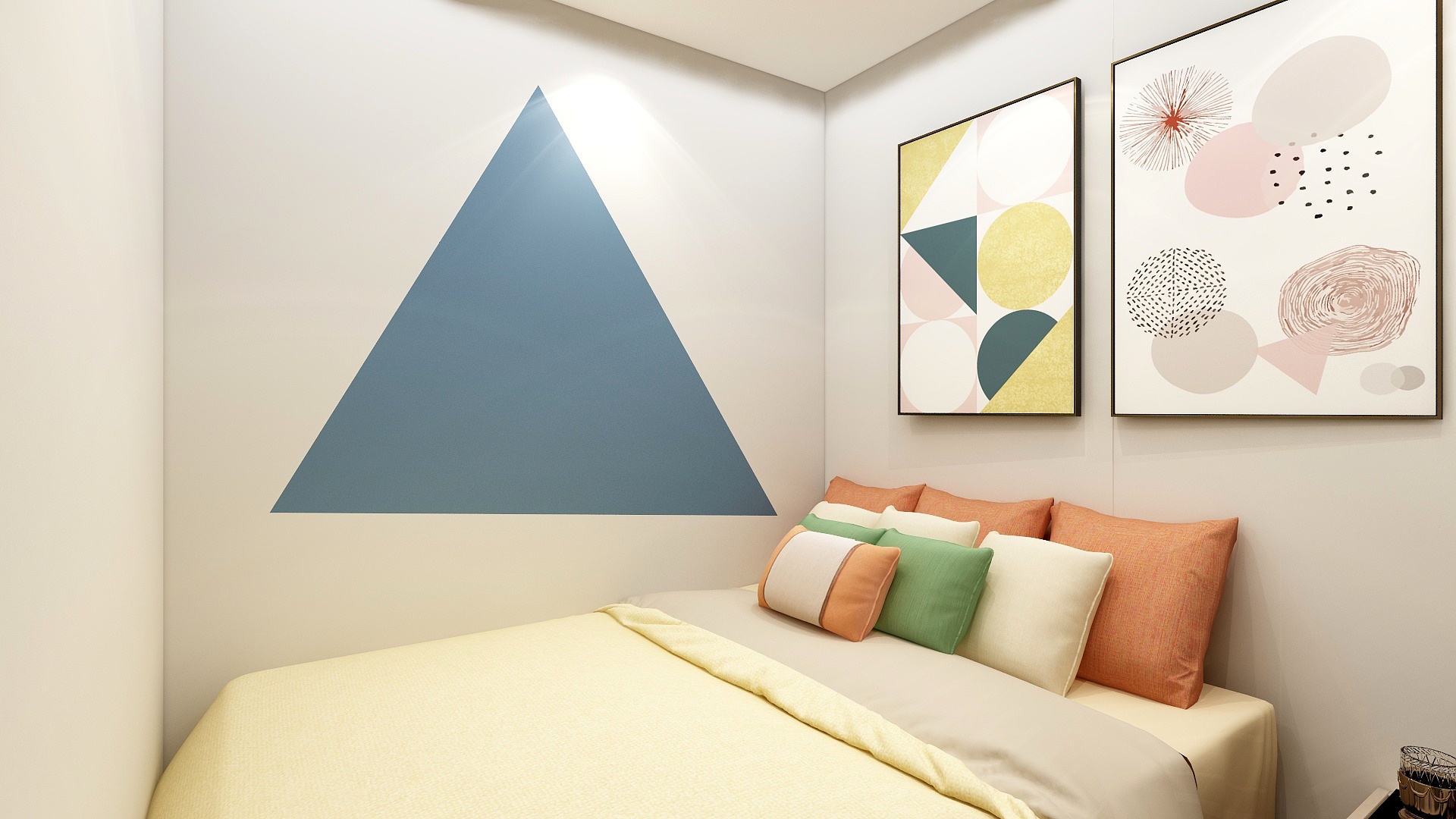 陈楚雄-111方现代两居一层客卧装修效果图第2张