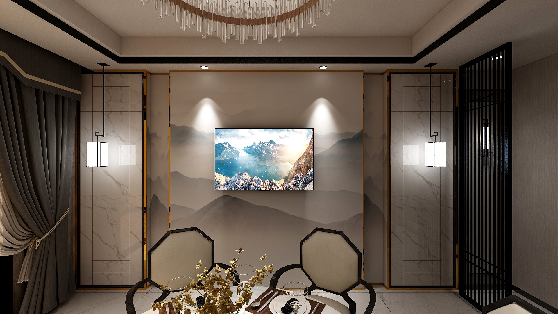 屈英科StephenCo-碧桂园69-5设计暖色-装修设计方案