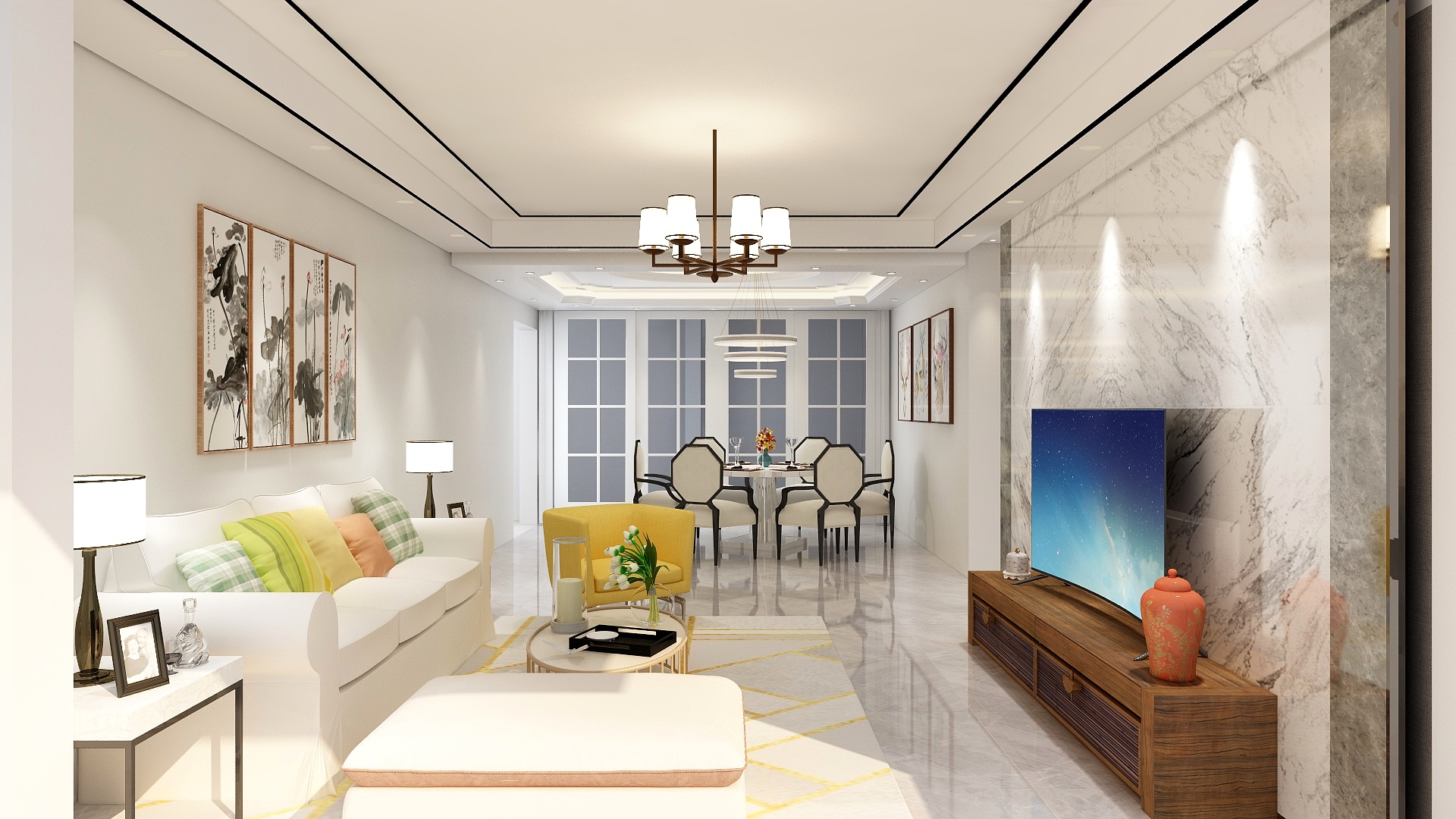 不倒翁sajP-5栋405-装修设计方案