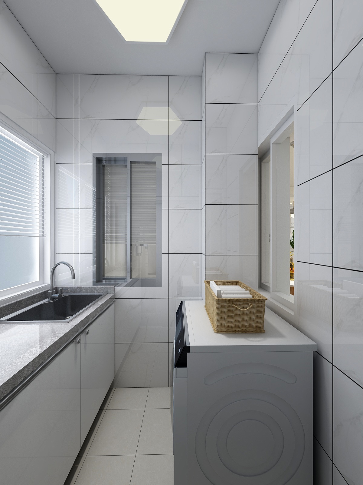 郑宇阳-北欧风格|柔时光一层阳台装修效果图第1张