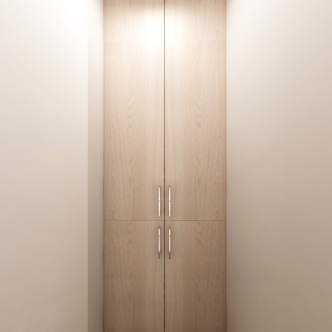 李青越-134㎡简美三居一层储物间装修效果图第2张