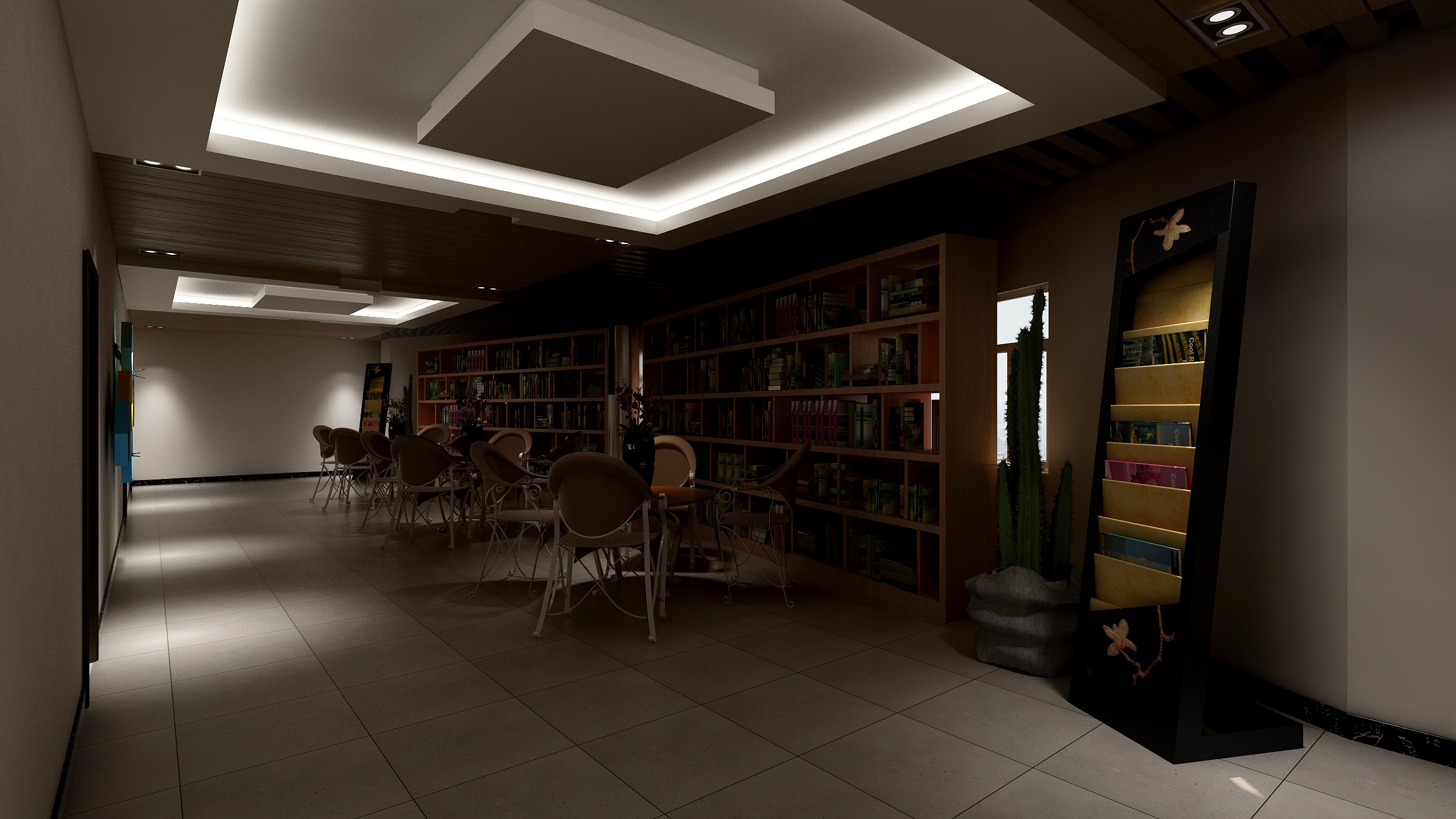 白青松-交通小学走廊大厅-装修设计方案