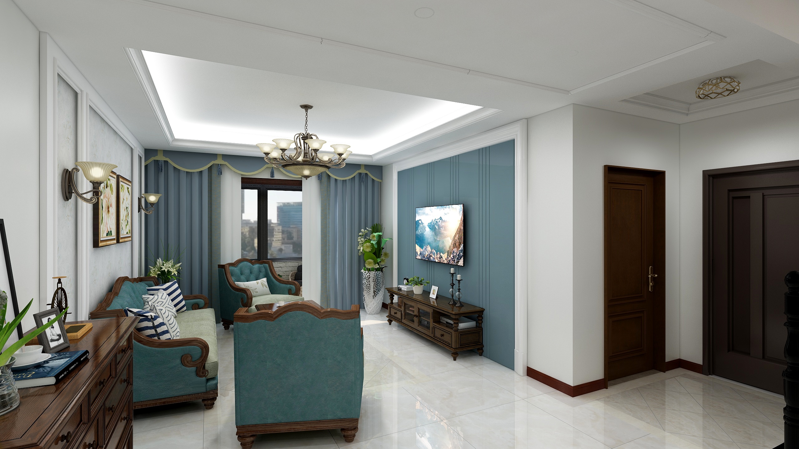 刘姿妤-万科金域华府110.00㎡D户型3室3厅2卫1厨-副本-装修设计方案