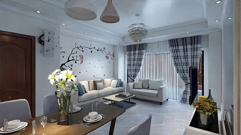 掌墨狮-龙华新区乐景花园B栋D17-装修设计方案