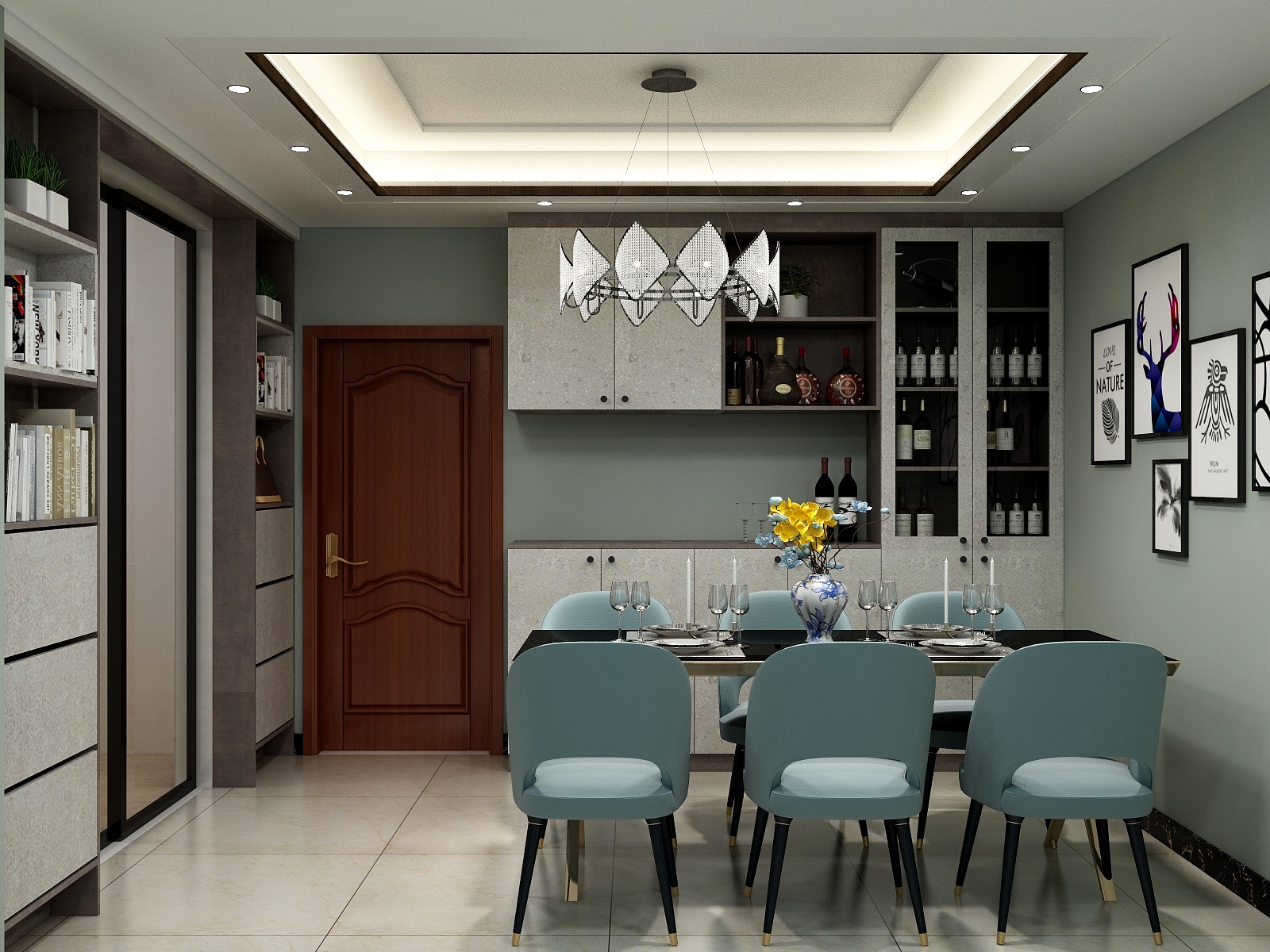 RRRid-银亿上尚城户型3室1卫1厨-装修设计方案