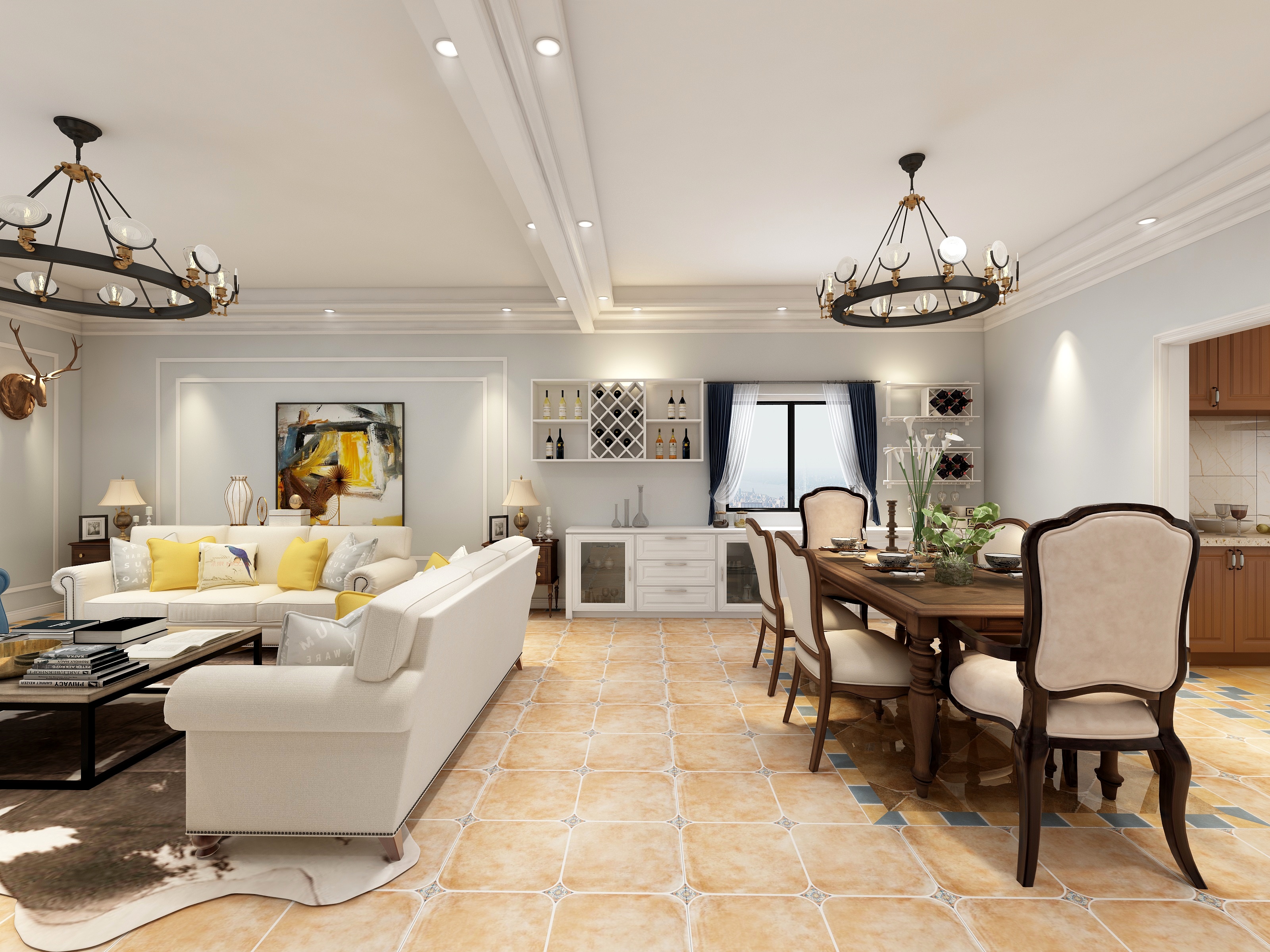 开元整装体验馆-香邑溪谷原墅-装修设计方案