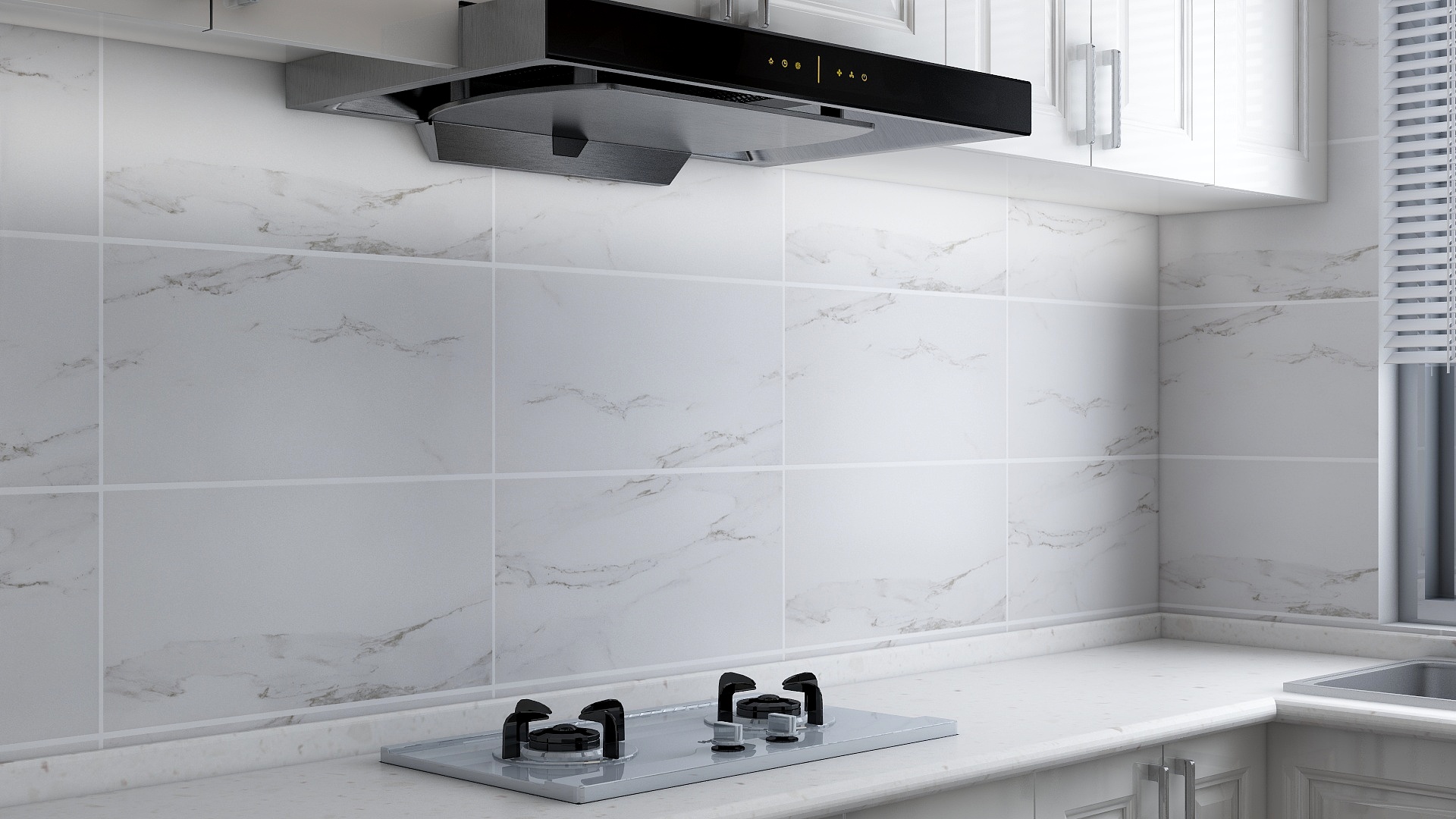 设计道也梁普荣-《新中式西门》一层厨房装修效果图第1张