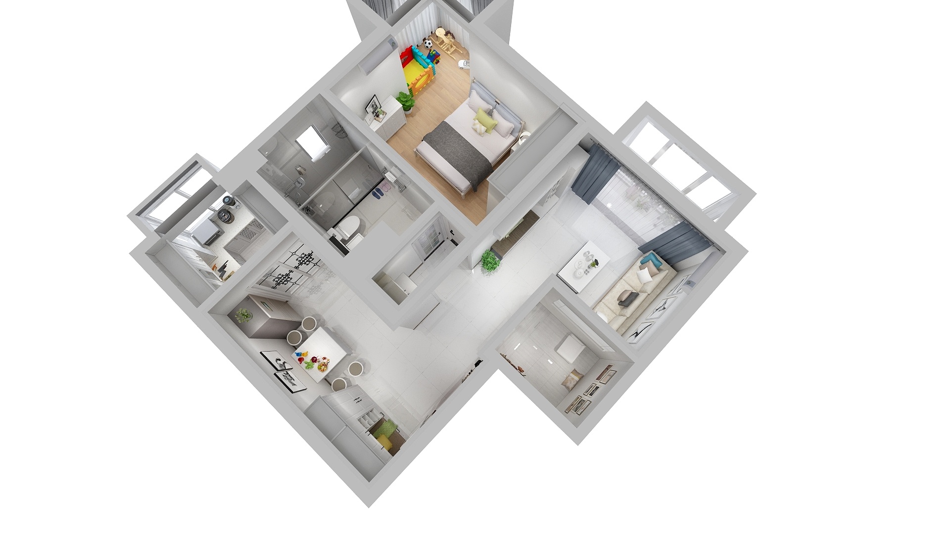 佘林彬一13910742080-当代名筑-装修设计方案