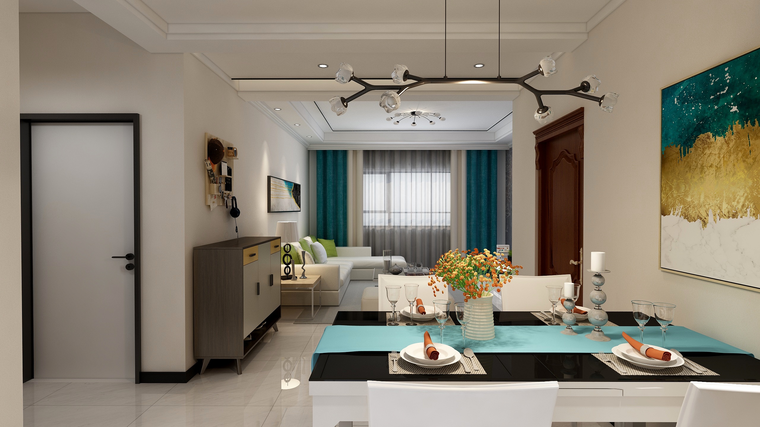 高磊空间装饰设计-和风苑-装修设计方案