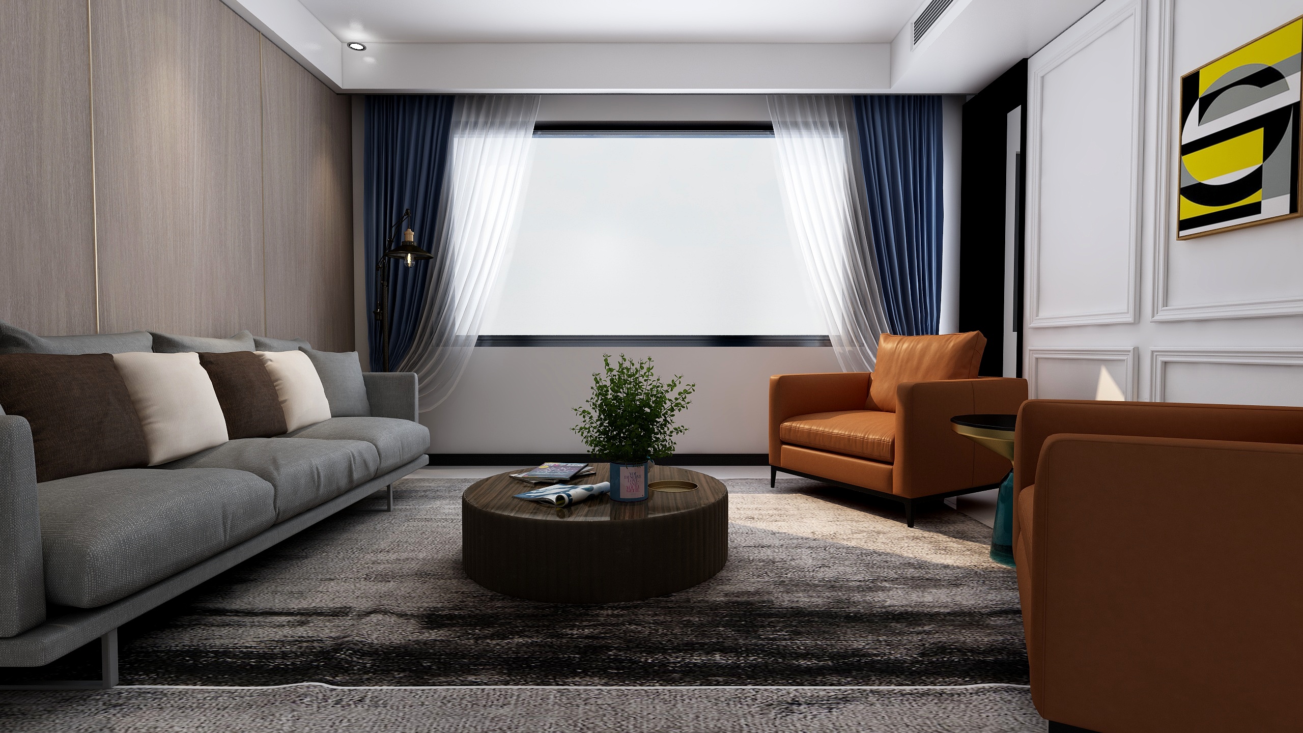 扬州装修设计院-荷园丽都 - 施工图-装修设计方案