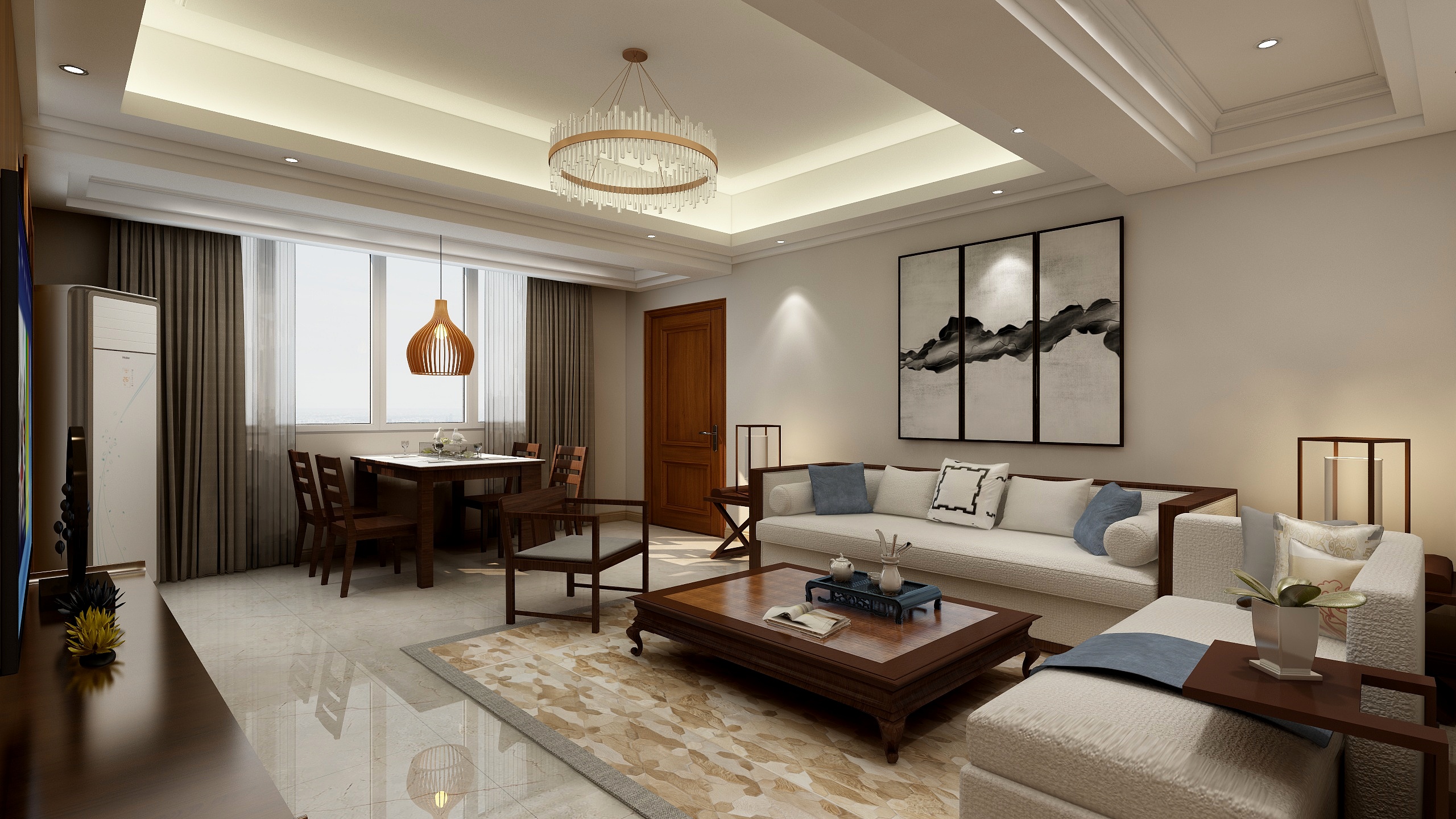 魔王颤音-顺德跃进路中段邻里互助楼601莫先生雅居(双门)-装修设计方案