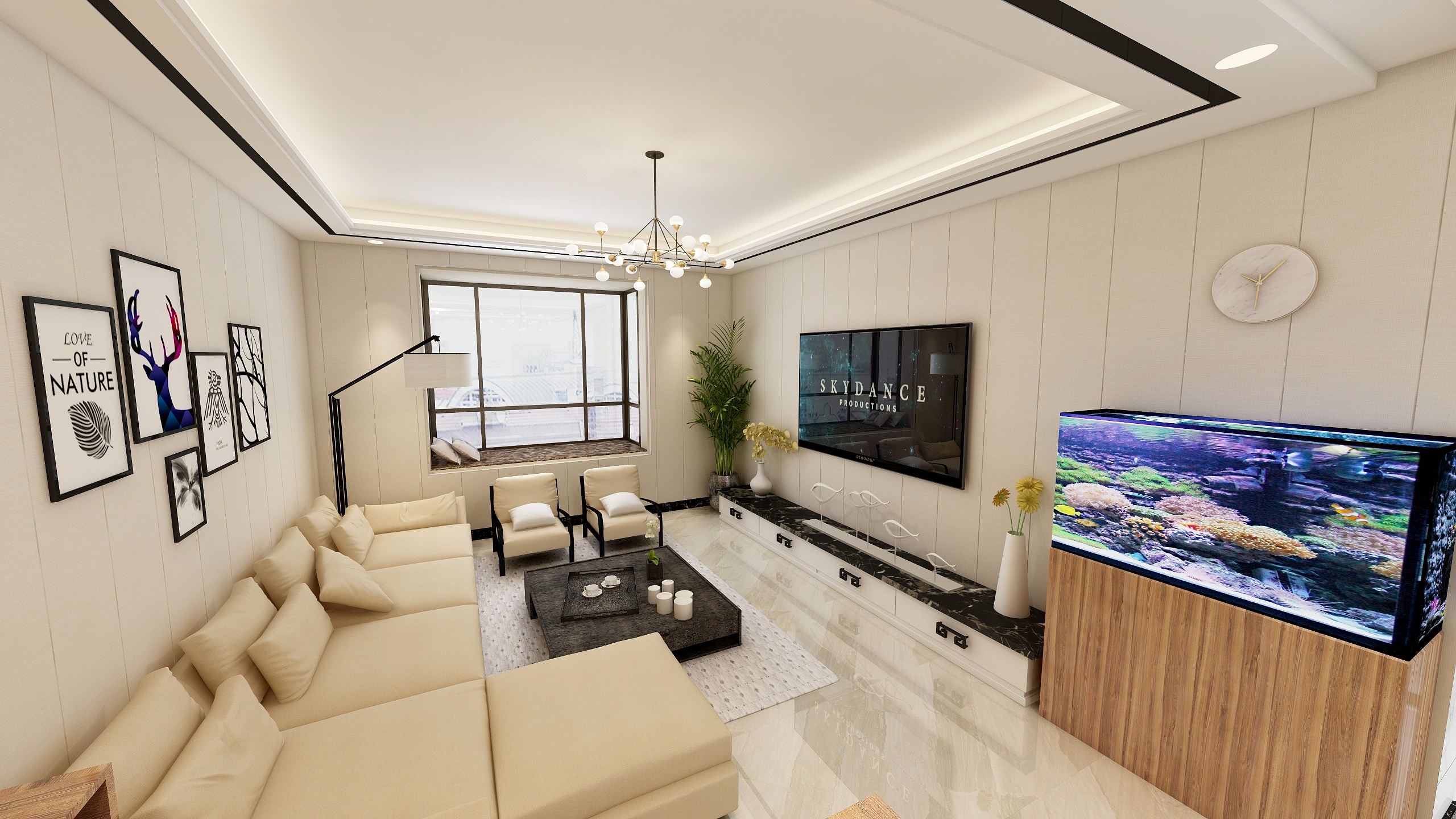 糯米团子的小可爱们-万达华府-装修设计方案