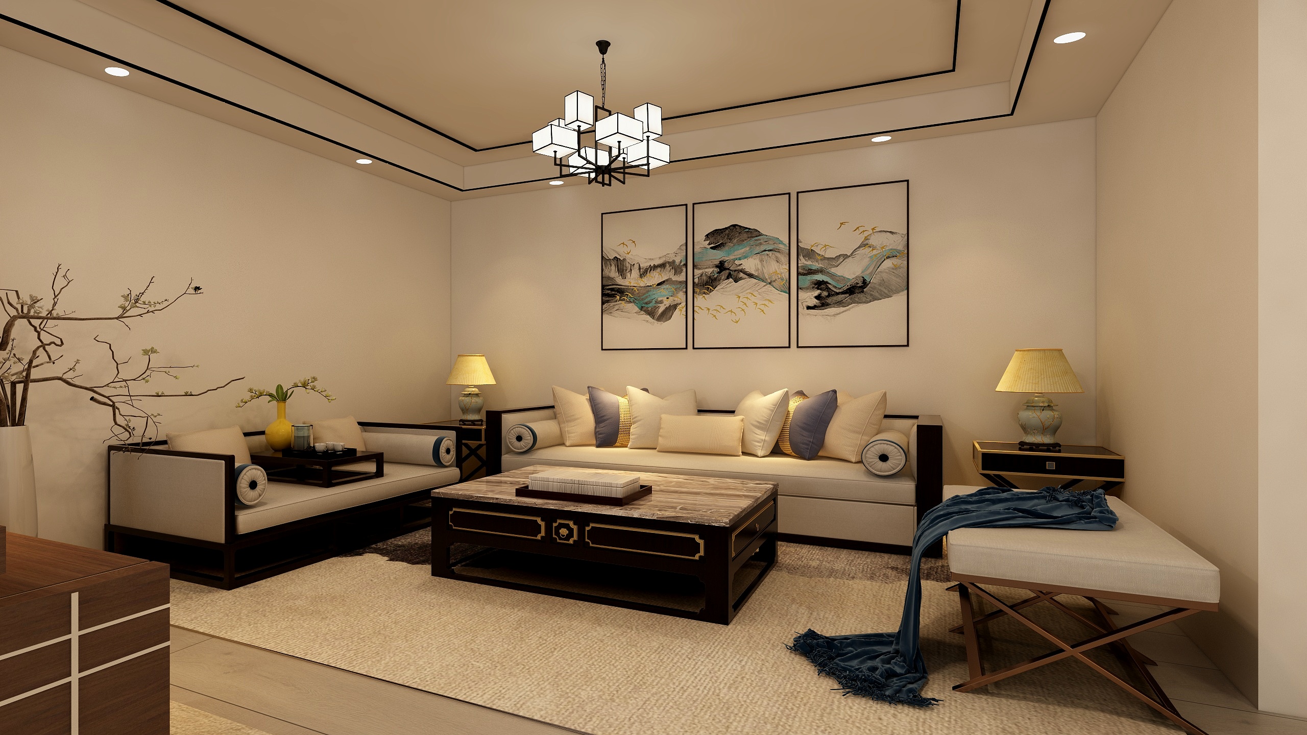 啊七呀-总裁办-装修设计方案