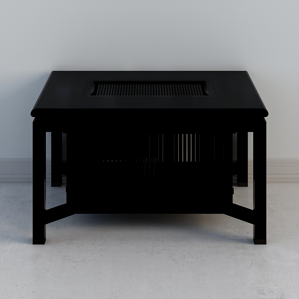 Q-CJ07B茶台3D模型