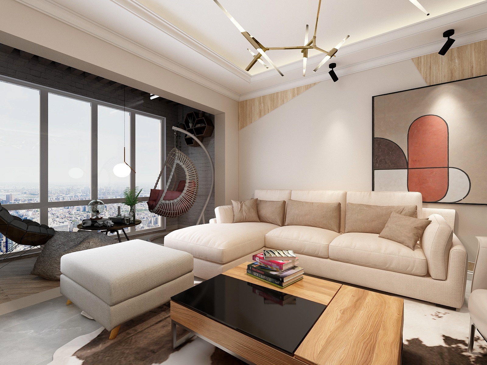 黄舒萱-东湖・首府129.00㎡2#1-1户型3室3厅2卫1厨-装修设计方案