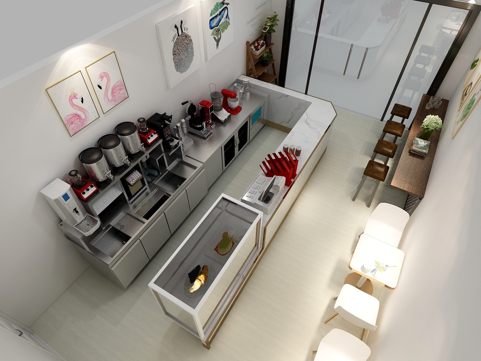 大正咖啡集团-广西乡镇奶茶店-副本-装修设计方案