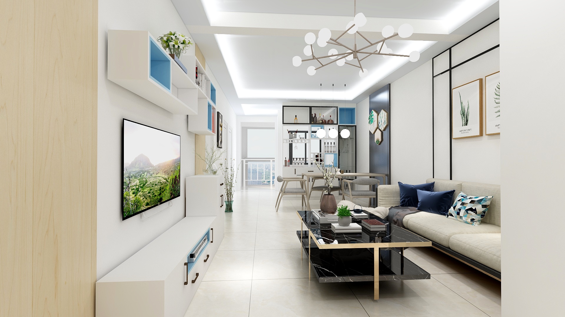 设计师何磊-萍州湾-B栋405周姐-装修设计方案