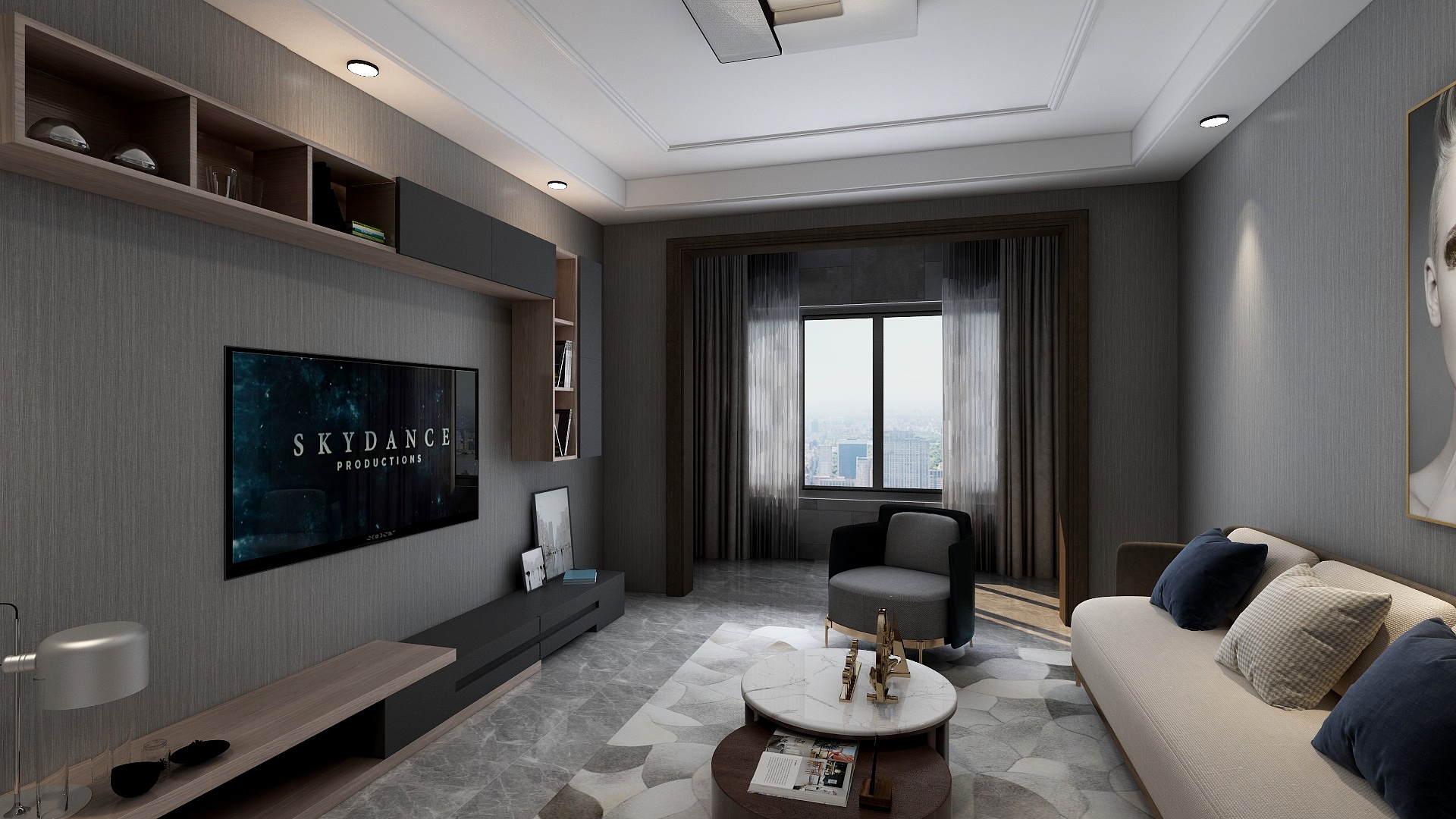 阳城诚辰装饰-李先生雅居-装修设计方案