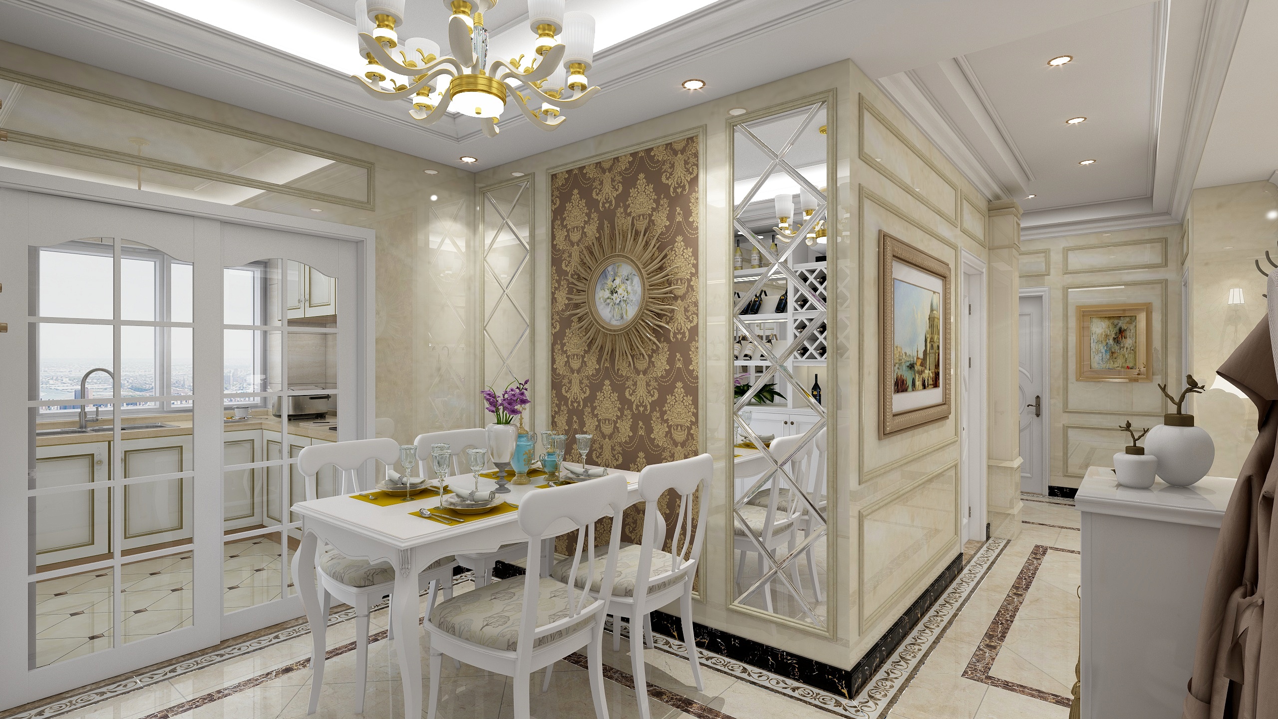 佟潇尧-欧式-王姐-装修设计方案