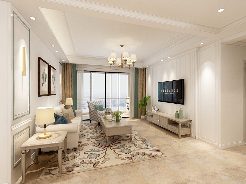 155****9199OBfH-御景水岸美式风格-装修设计方案