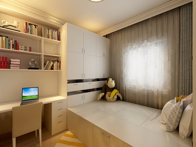 王小杰HXlH-东湾家园可儿效果-装修设计方案