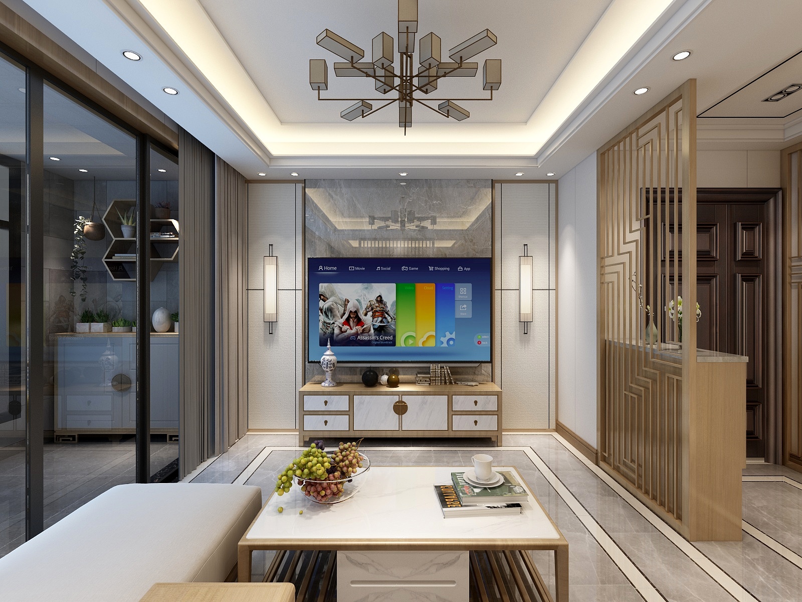 屿丨-《新中式》130²-装修设计方案